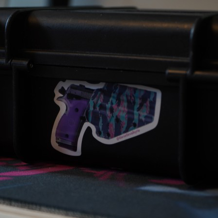 Beretta 92X Holster Sticker