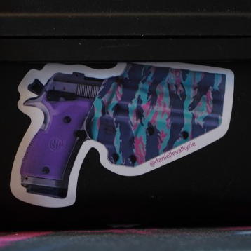 Beretta 92X Holster Sticker