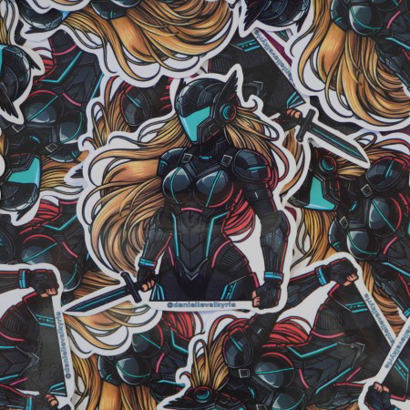 Valkyrie's Sword Sticker